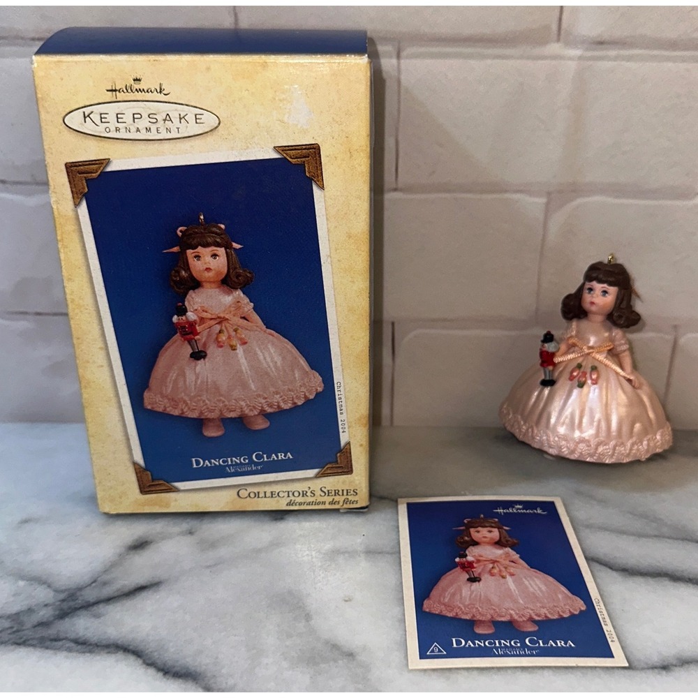 Hallmark Keepsake 2004 Madame Alexander Dancing Clara Nutcracker Ornament 9
